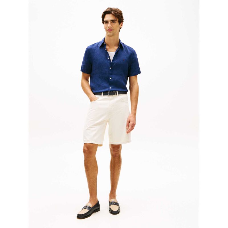 Tommy Hilfiger Pigment Dyed Linen Shirt image number 3
